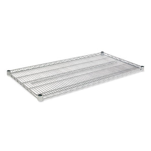 Industrial Wire Shelving Extra Wire Shelves, 48w X 24d, Silver, 2 Shelves/carton