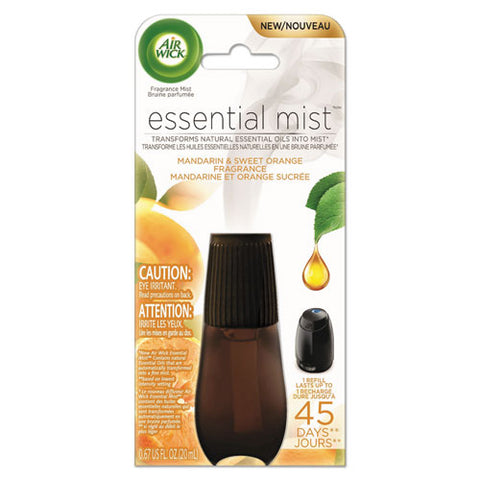 Image of Essential Mist Refill, Mandarin Orange, 0.67 Oz, 6/carton