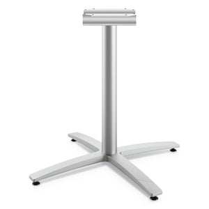 Between Seated-height X-base For 42" Table Tops, Silver