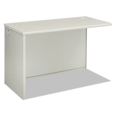 Image of 38000 Series Return Shell, 31.75w X 53.19d X 3.75h, Silver Mesh/light Gray,left