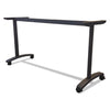 Alera Valencia Series Training Table T-leg Base, 54w X 19 3/4d X 28 1/2h, Black