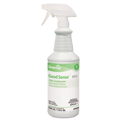 Image of Good Sense Rtu Liquid Odor Counteractant, Apple Scent, 32 Oz Spray Bottle