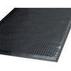 Clean Step Outdoor Rubber Scraper Mat, Polypropylene, 48 X 72, Black