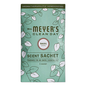 Clean Day Scent Sachets, Basil, 0.05 Lbs Sachet, 18/carton