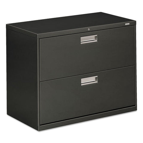 Image of 600 Series Two-drawer Lateral File, 36w X 18d X 28h, Charcoal