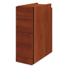 Narrow Box/box/file Pedestal For 10500/10700 Series Shells, 9.5w X 22.75d X 28h, Cognac