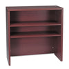 10500 Series Bookcase Hutch, 36w X 14.63d X 37.13h, Mahogany