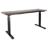 2-stage Electric Adjustable Table Base, 27.5" To 47.2" High, Black