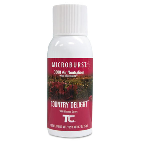 Image of Microburst 3000 Refill, Country Delight, 2 Oz Aerosol, 12/carton