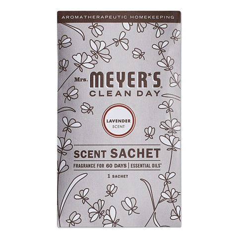 Image of Clean Day Scent Sachets, Lavender, 0.05 Lbs Sachet, 18/carton