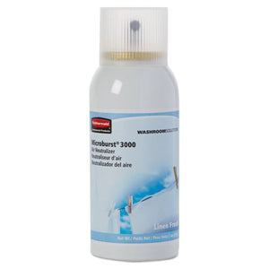 Microburst 3000 Refill, Linen Fresh, 2 Oz Aerosol, 12/carton