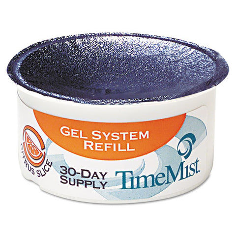 Image of Gel Cup Refills, Citrus Slice, 2.75" Diameter, 12/carton