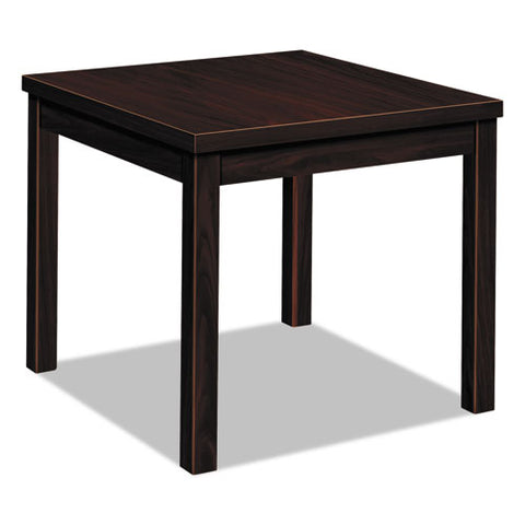 Image of Laminate Occasional Table, Square, 24w X 24d X 20h, Mahogany