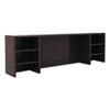 Alera Valencia Series Organizer Hutch, 70.63w X 11.75d X 23.63h, Espresso