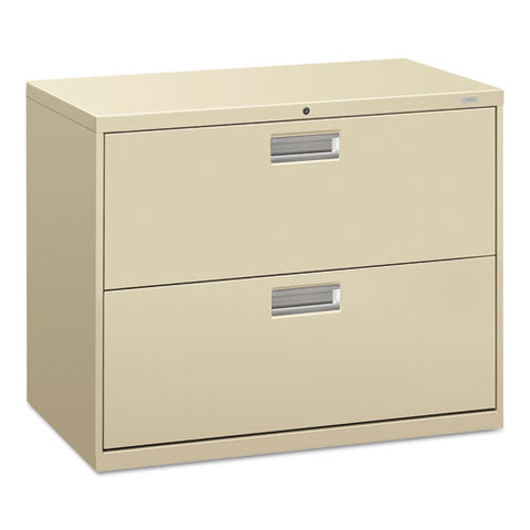 Image of 600 Series Two-drawer Lateral File, 36w X 18d X 28h, Putty