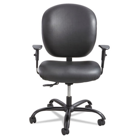 Image of Alday Intensive-use Chair, Supports Up To 500 Lbs., Black Seat/black Back, Black Base