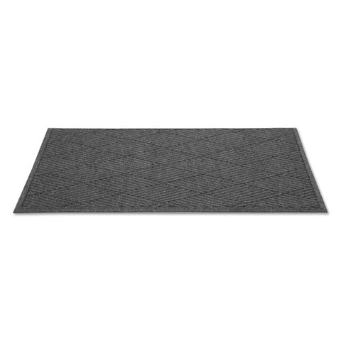 Image of Ecoguard Diamond Floor Mat, Rectangular, 36 X 120, Charcoal