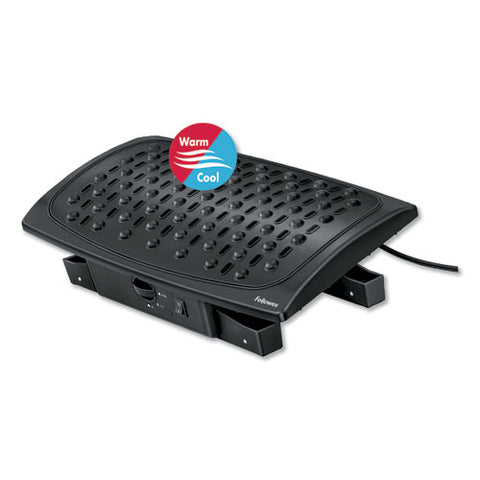 Image of Climate Control Footrest, 16.5w X 10d X 6.5h, Black