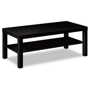 Laminate Occasional Table, 42w X 20d X 16h, Black