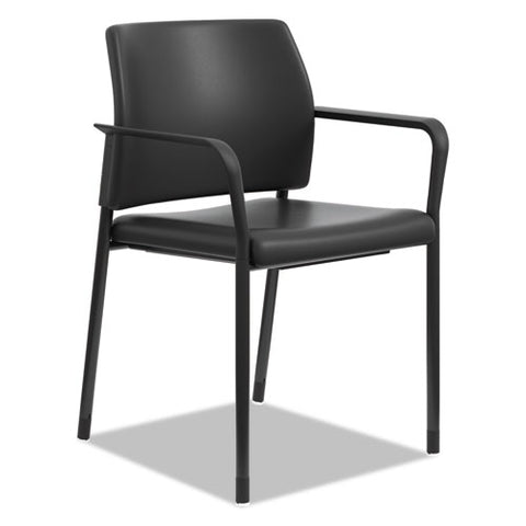 Image of Accommodate Series Guest Chair, 23.25" X 21" X 32", Black Seat/black Back, Black Base, 2/carton