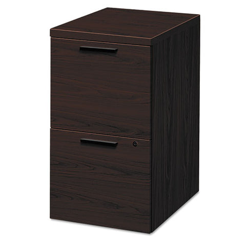 Image of 10500 Series File/file Mobile Pedestal, 15.75w X 22.75d X 28h, Mahogany