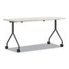 Between Nested Multipurpose Tables, 72 X 30, Silver Mesh/loft