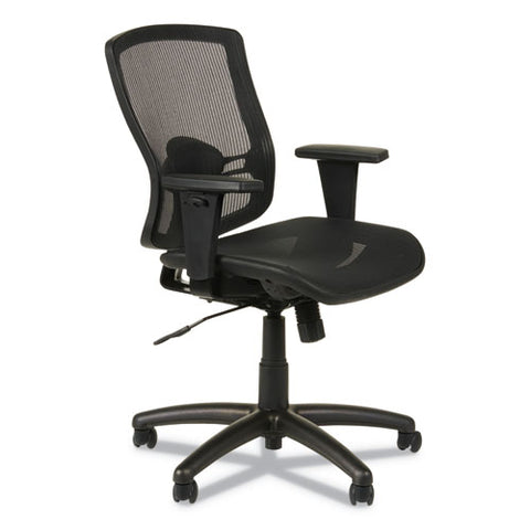 Image of Alera Etros Series Suspension Mesh Mid-back Synchro Tilt Chair, Supports Up To 275 Lbs, Black Seat/black Back, Black Base