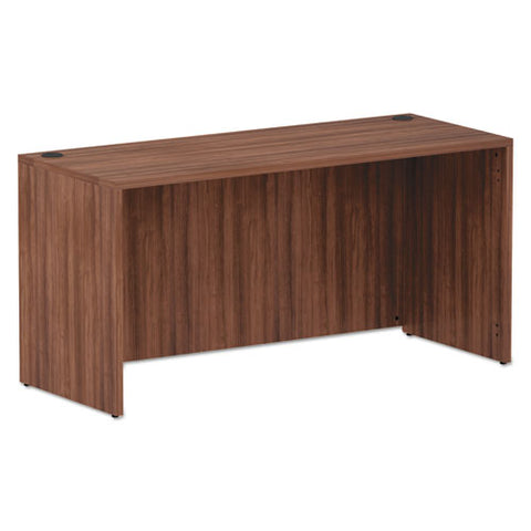 Image of Alera Valencia Series Credenza Shell, 59.13w X 23.63d X 29.5h, Modern Walnut