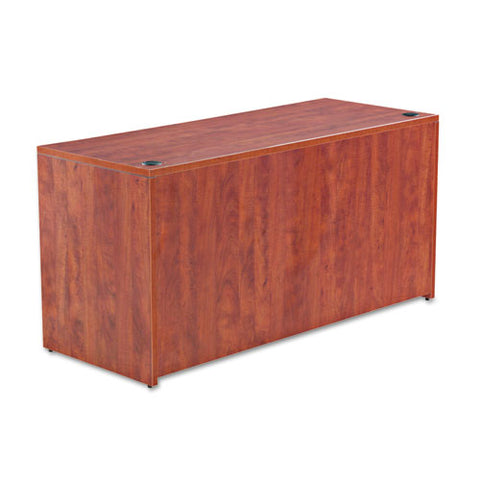 Image of Alera Valencia Series Credenza Shell, 59.13w X 23.63d X 29.5h, Medium Cherry