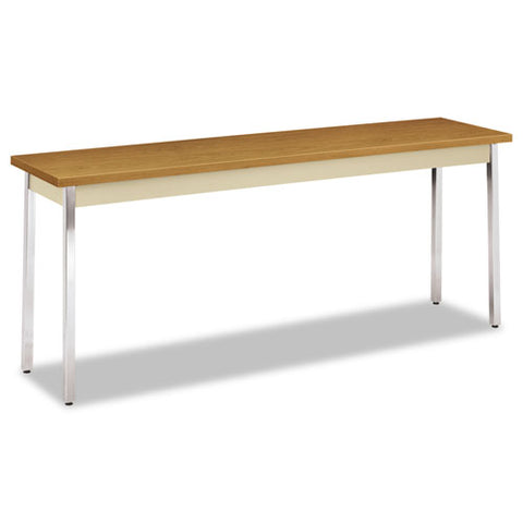 Image of Utility Table, Rectangular, 72w X 18d X 29h, Harvest/putty