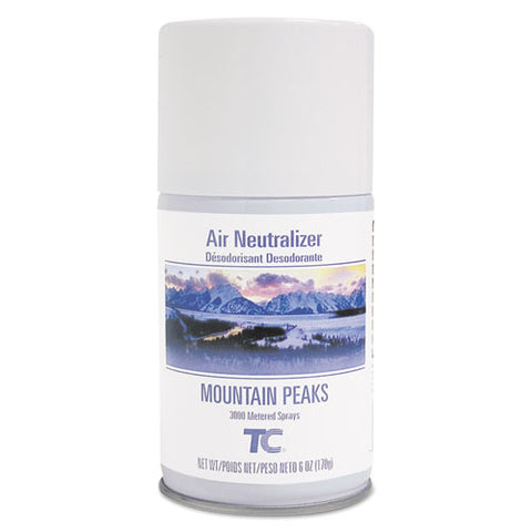 Image of Tc Standard Aerosol Refill, Mountain Peaks, 6 Oz, 12/carton