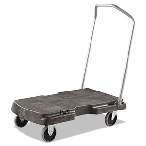 Triple Trolley, 500-lb Capacity, 20.5w X 32.5d X 7h, Black