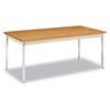 Utility Table, Rectangular, 72w X 36d X 29h, Harvest/putty