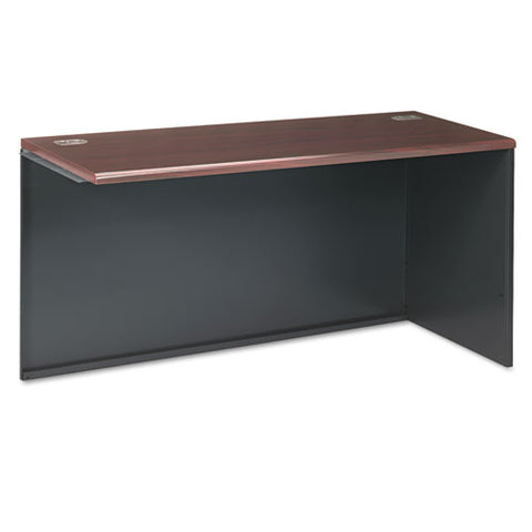 Image of 38000 Series Return Shell, Right, 60w X 24d X 29-1/2h, Mahogany/charcoal