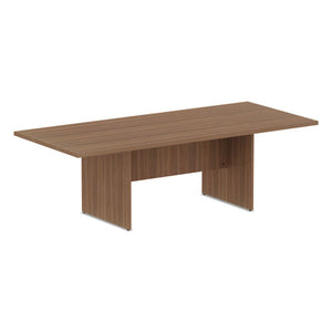 Alera Valencia Series Conference Table, Rect, 94.5 X 41.38 X 29.5, Mod Walnut