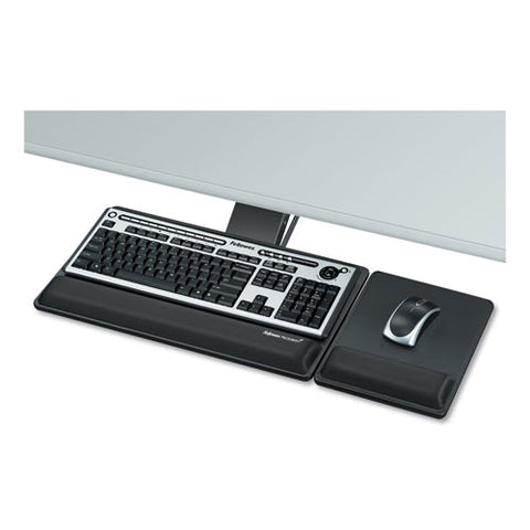 Image of Designer Suites Premium Keyboard Tray, 19w X 10.63d, Black