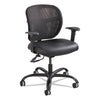 Vue Intensive-use Mesh Task Chair, Supports Up To 500 Lbs., Black Seat/black Back, Black Base