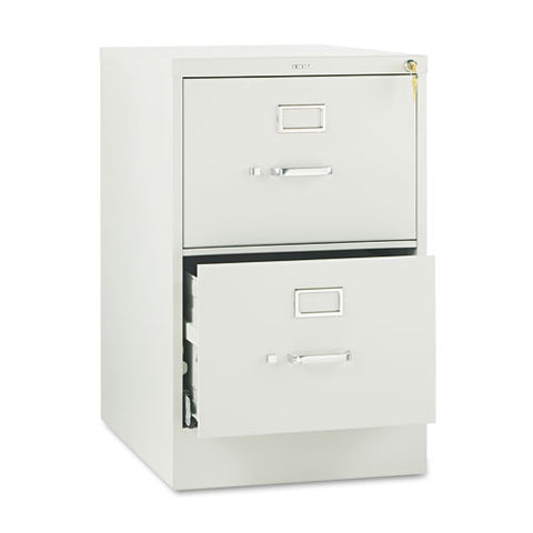 Image of 510 Series Two-drawer Full-suspension File, Legal, 18.25w X 25d X 29h, Light Gray