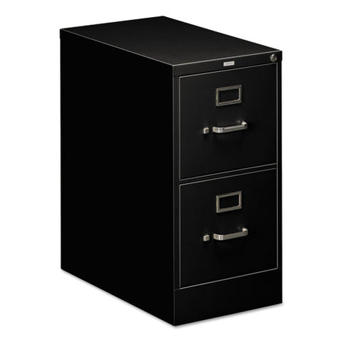 Image of 510 Series Two-drawer Full-suspension File, Letter, 15w X 25d X 29h, Black