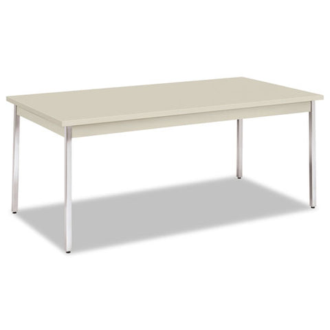 Image of Utility Table, Rectangular, 72w X 36d X 29h, Light Gray