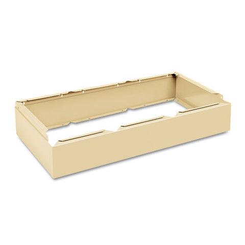 Image of Three Wide Closed Locker Base, 36w X 18d X 6h, Sand