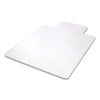 Antimicrobial Chair Mat, Rectangular, 48 X 36, Clear