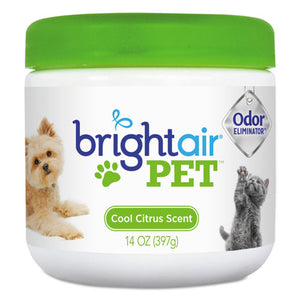 Pet Odor Eliminator, Cool Citrus, 14 Oz Jar, 6/carton