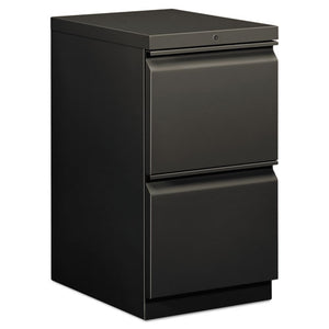 Efficiencies Mobile File/file Pedestal, 15w X 19.88d X 28h, Charcoal