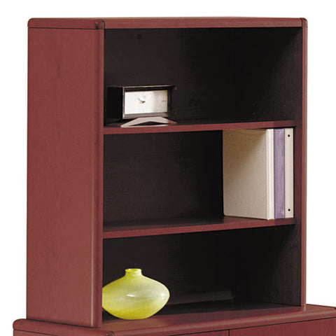 Image of 10700 Series Bookcase Hutch, 32.63w X 14.63d X 37.13h, Mahogany