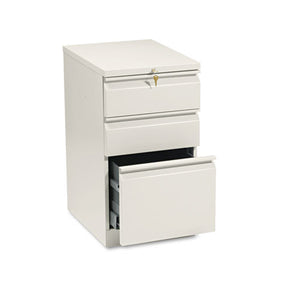 Efficiencies Mobile Box/box/file Pedestal, 15w X 19.88d X 28h, Putty