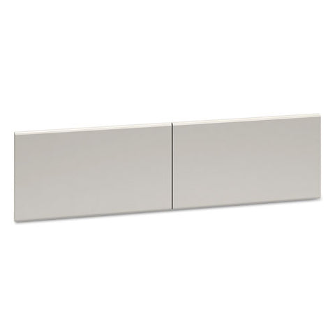 Image of 38000 Series Hutch Flipper Doors For 60"w Open Shelf, 30w X 15h, Light Gray