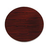 10500 Series Round Table Top, 42" Diameter, Mahogany