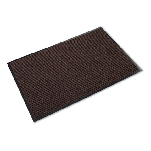 Image of Needle Rib Wipe And Scrape Mat, Polypropylene, 36 X 120, Brown