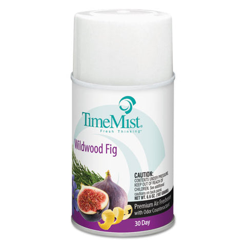 Image of Premium Metered Air Freshener Refill, Wildwood Fig, 6.6 Oz Aerosol, 12/carton